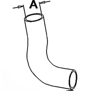 72089692 - Upper Radiator Hose