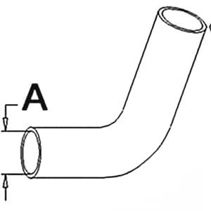 72097704 - Upper Radiator Hose