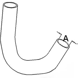 72104395 - Lower Radiator Hose
