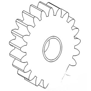 733551M92 - Oil Pump Idler Gear