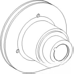 734628M1 - Crankshaft Pulley