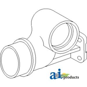 740695M1 - Adapter, Exhaust Outlet