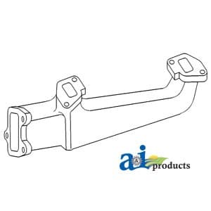 741764M1 - Manifold, Exhaust - Thumbnail 2