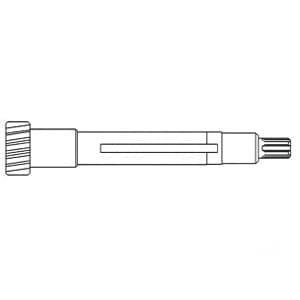 743137M1 - Balancer Drive Shaft
