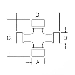 76420 - Cross & Bearing Kit - Thumbnail 3