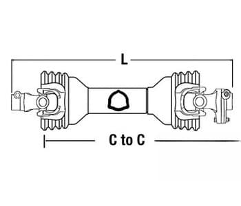 76678 - W/ Shear Bolt Clutch Driveline