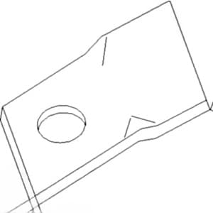 76N923 - Disc Mower Blade - Thumbnail 3