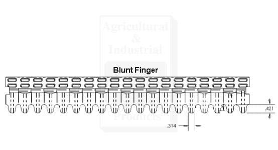 771089 - Bottom Blunt Finger Sieve