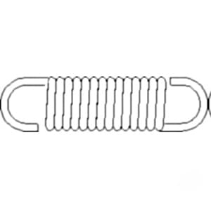 773222M1 - Brake Lever Return Spring