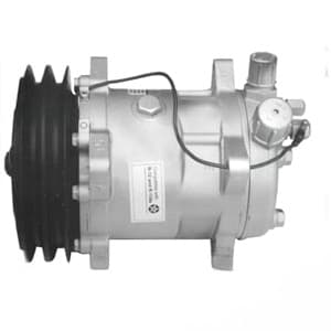 7807944 - Compressor, New, Sanden Style w/ Clutch (8387)
