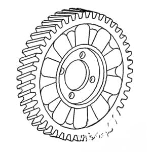 7RA6256ASTD - Timing (Std) Gear