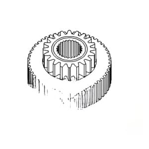 81879096 - Hub, PTO Drive Clutch