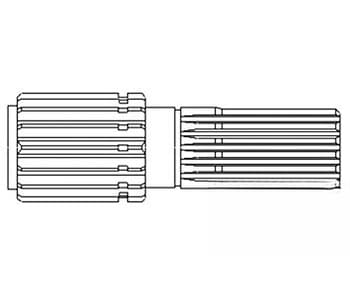 81453C1 - Differential Hub Shaft