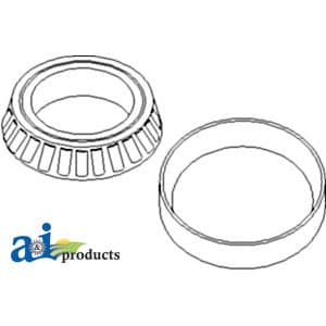 81803413 - Bearing, Cone; MFWD Wheel Hub Inner - Thumbnail 3