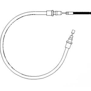 82016966 - LH Hand Brake Cable