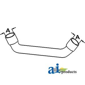 826988M1 - Radiator Hose, Lower - Thumbnail 2