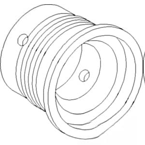 827690M1 - Gear Shift Lever Cover Cup