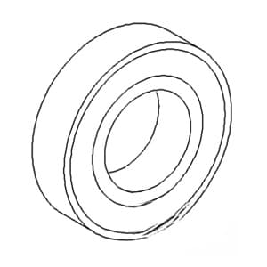 833646M1 - Bearing, PTO Main Drive Shaft - Thumbnail 2