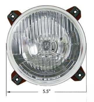 83959698 - (12 Volt) LH & RH Headlamp (RH Dip) Headlamp