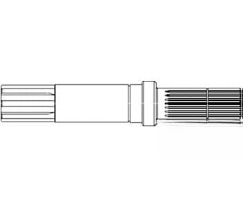 84069687 - Shaft, Transmission Output