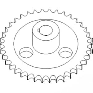 84069777 - Unloading Drive Sprocket