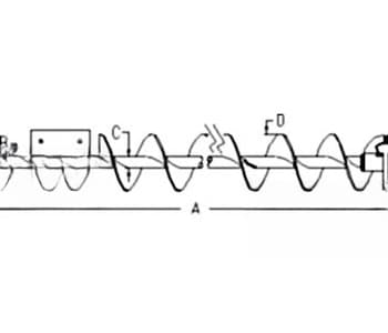 84182959 - Extended Wear RH Auger; Tailing Elevator - Thumbnail 2