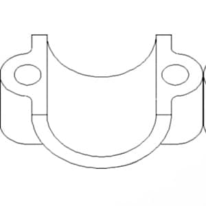 84446877 - Upper Bearing; Shoe Drive Housing