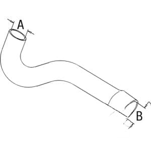 84497C2 - Lower Radiator Hose