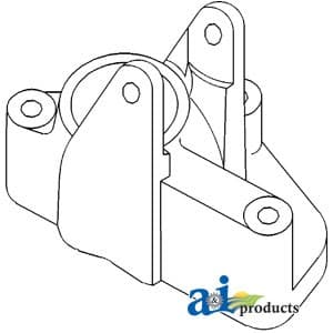847705M2 - Bracket, Brake Lever (RH)