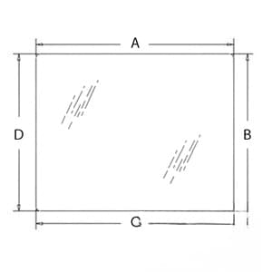 85801621 - Glass, Windshield