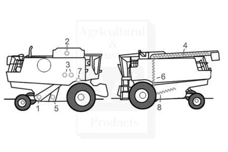 86512656 - Lower Clean Grain Auger - Thumbnail 2