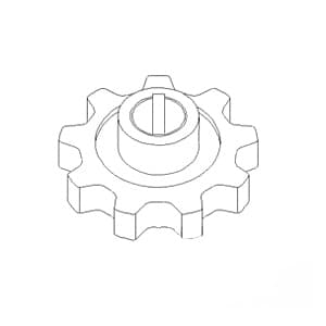 86512666 - Lower Grain Elevator Sprocket