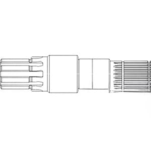 86623219 - Lower Unloading Auger Gearbox Shaft
