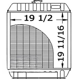 86534243 - Radiator