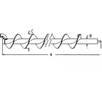 87280339 - Ext. Wear 18 Ft. Auger; Horizontal Unloading - Thumbnail 2