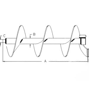 87283765 - 26.968" Extended Wear Auger; Bubble Up - Thumbnail 4