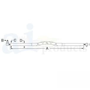 87332622 - Tie Rod Assembly