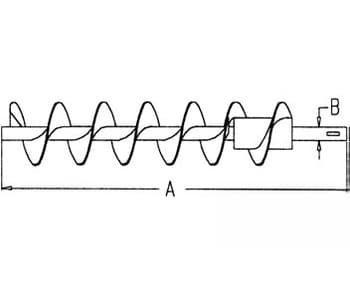 87379140 - Tailing Delivery Auger