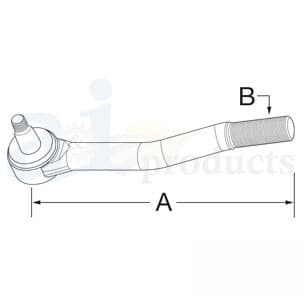 87417425 - LH Outer Tie Rod End - Thumbnail 3