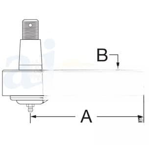87417426 - RH / LH Inner Tie Rod End