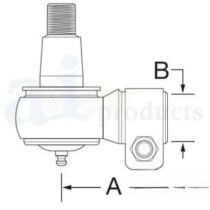87455628 - Ball Joint, Steering Cylinder - Thumbnail 4