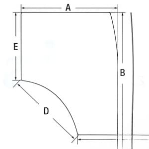 87523292 - Glass, Door; RH