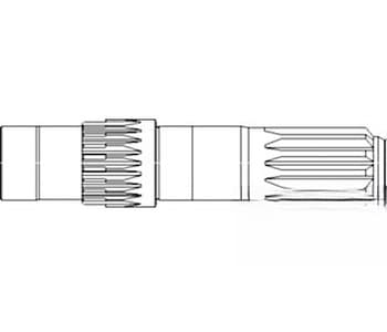 87536812 - Rock Trap Friction Slip Clutch Shaft
