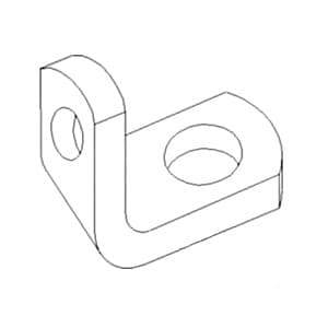 87644200 - Feeder Roller Tension Adjustment Bracket