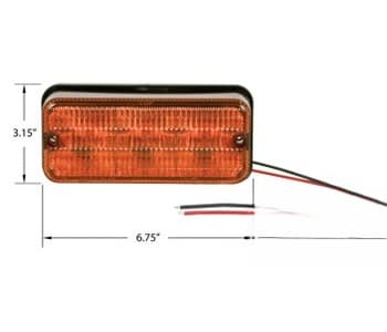87703630 - Lamp, Amber LED Flasher/Tail Light - Thumbnail 2