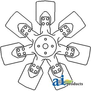 87010708 - Fan, 7 Blade