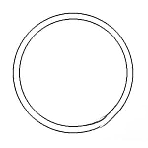 87120S95 - Hydraulic Lift Cylinder Piston O-Ring