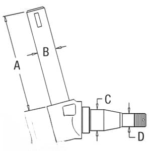 882256M92 - Spindle (RH)