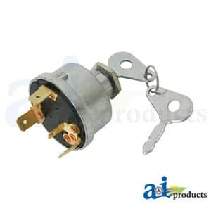 883928M91 - Ignition Switch, Starter & Heat, W/ Key