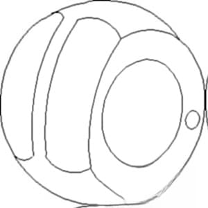 886429M1 - Cat II Replacement Ball - Thumbnail 2